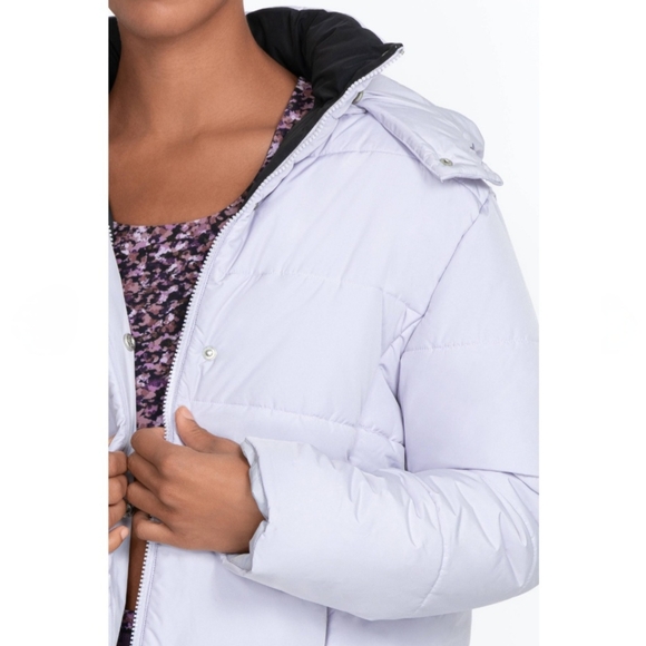 NWT CALME by Johnny Was Poly Puffer Jacket. Size L - Picture 5 of 14